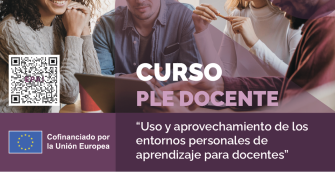 Banner de publicidad del curso sobre PLE para docentes.