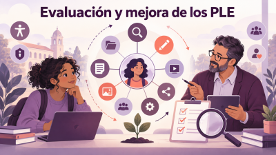 Representación mediant IA de las herrramientas para la evaluación y mejora de los PLE.